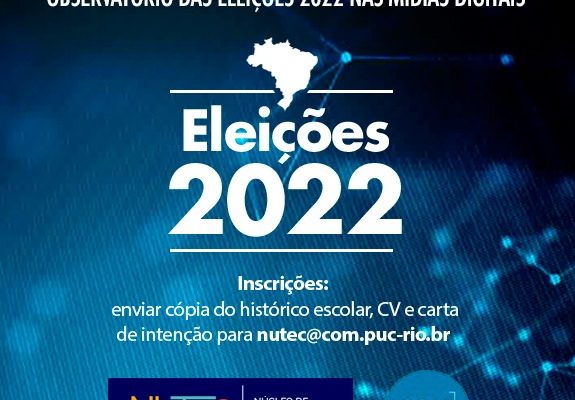 Chamada para alunes de graduação: Observatório das eleições 2022 nas mídias digitais